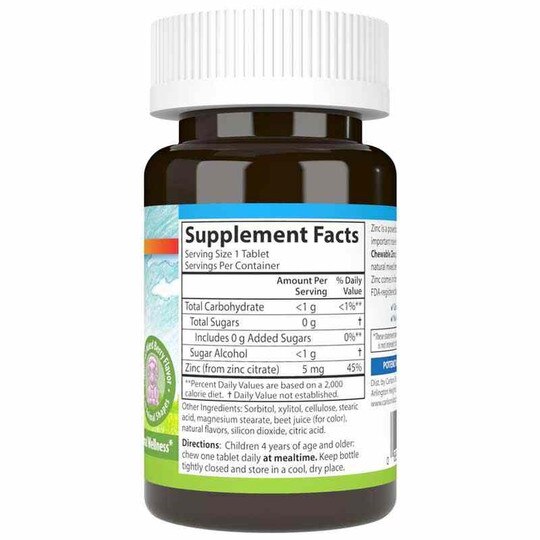 Kid's Chewable Zinc 5 Mg, CL